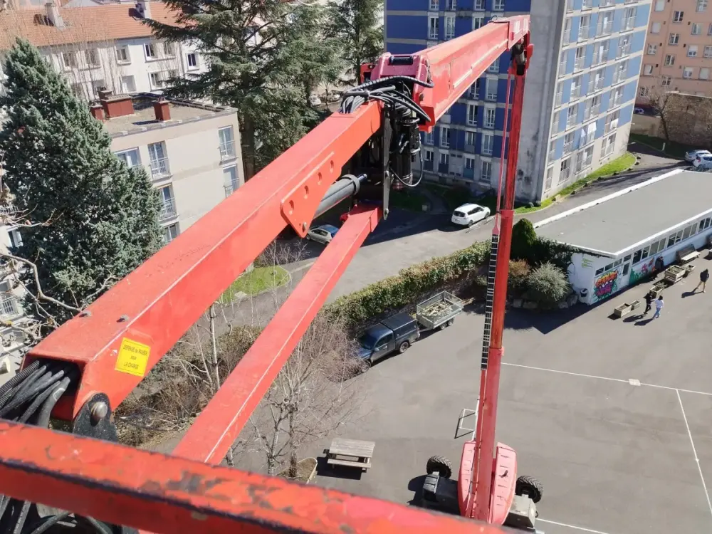 Élagage d’un platane de plus de 30 m à la nacelle — vue 4