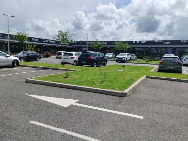 Entretien d’une zone commerciale