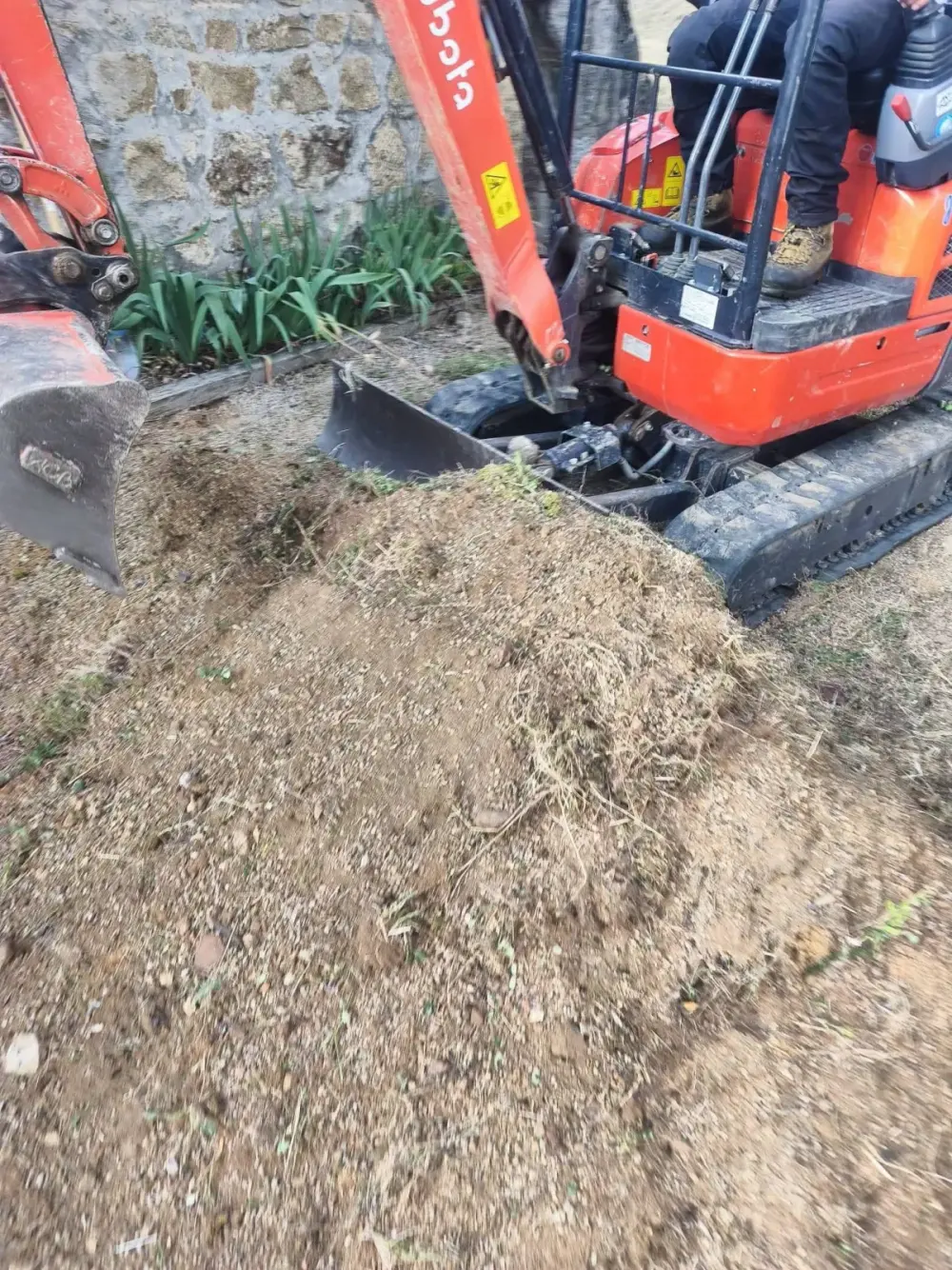 Rénovation d’un terrain de pétanque